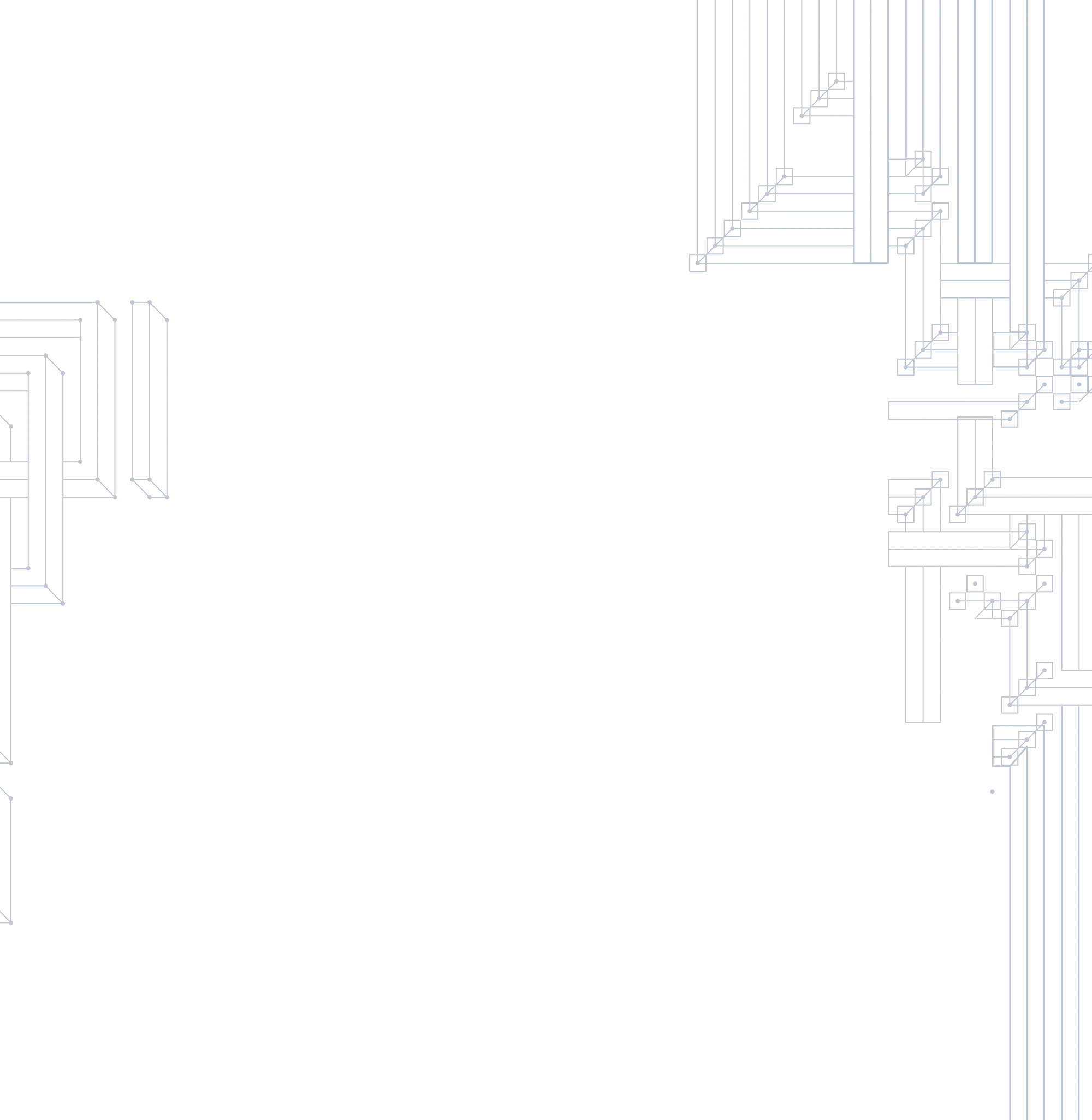 TeraWulf decorative isometric circuit pathway line art background.