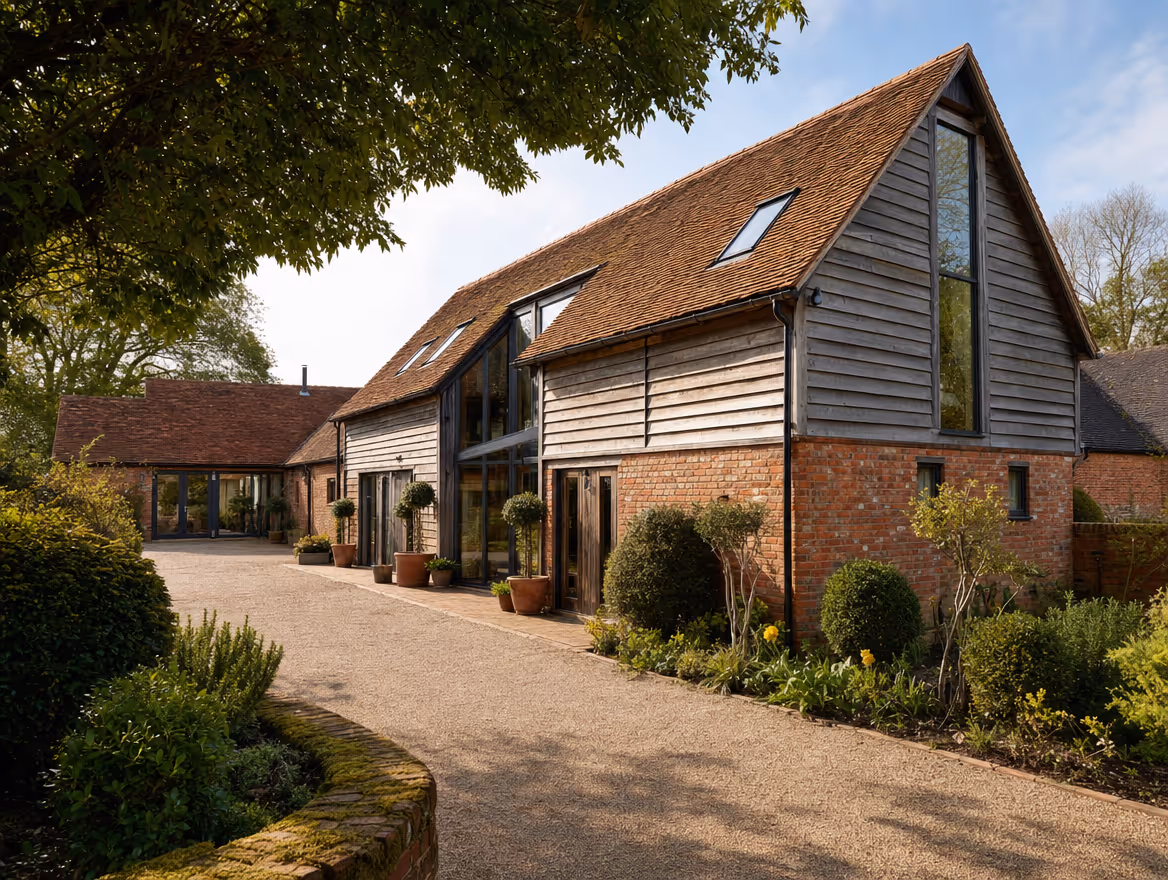 Completed property conversion with a high quality interior finish