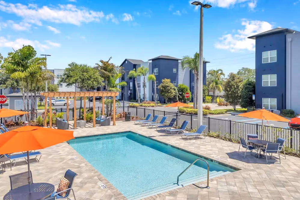 Pool and outdoor area
