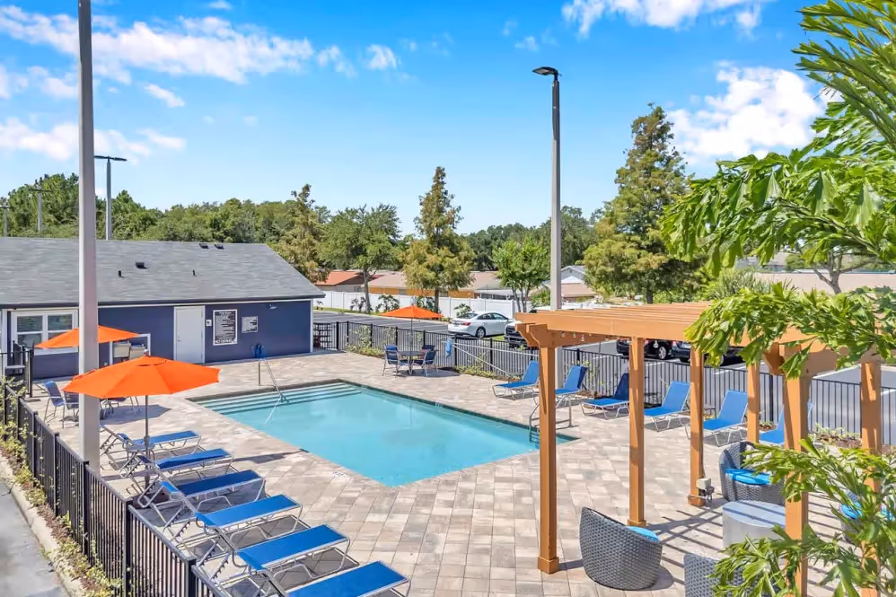 Pool and outdoor area