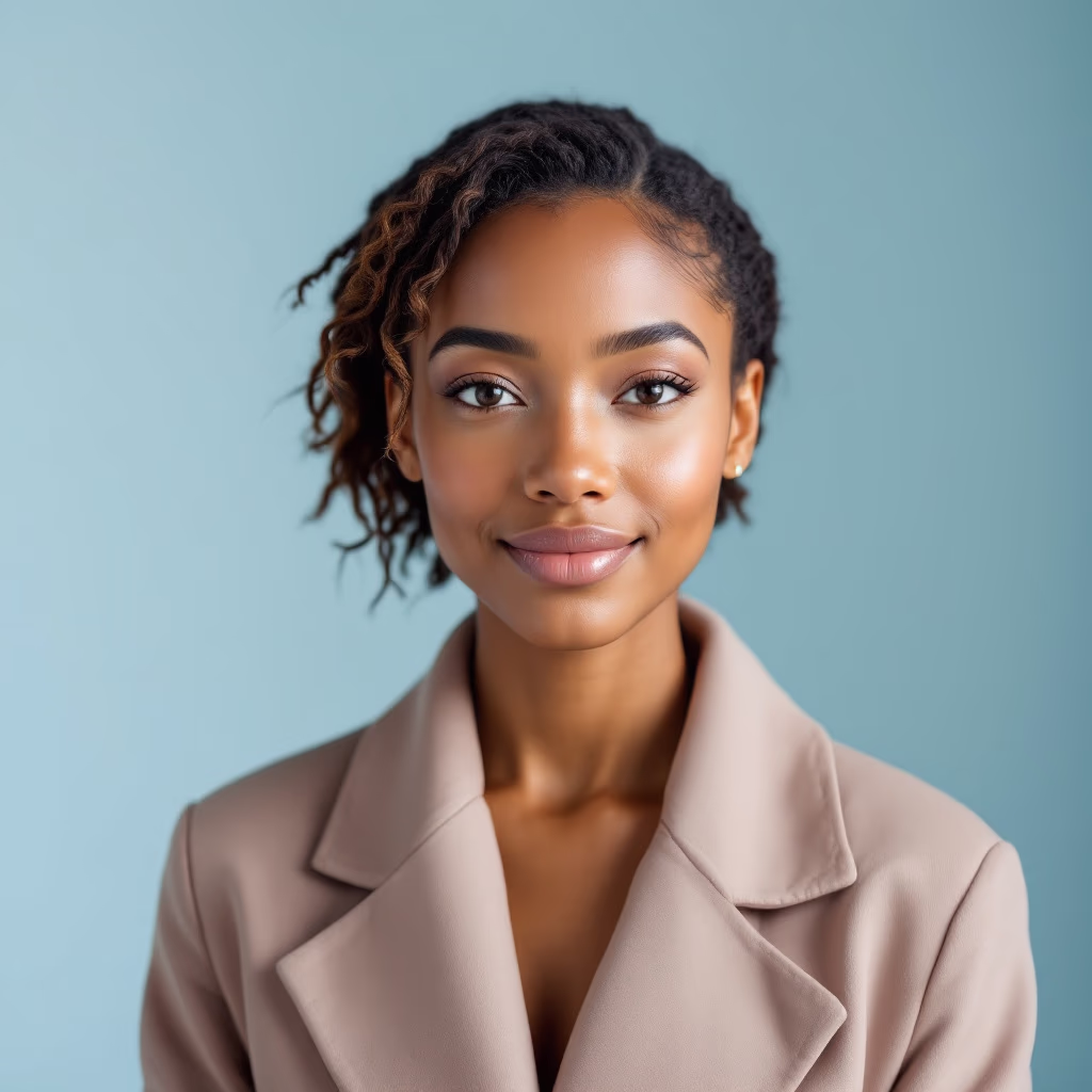 [headshot] image of customer for a department store