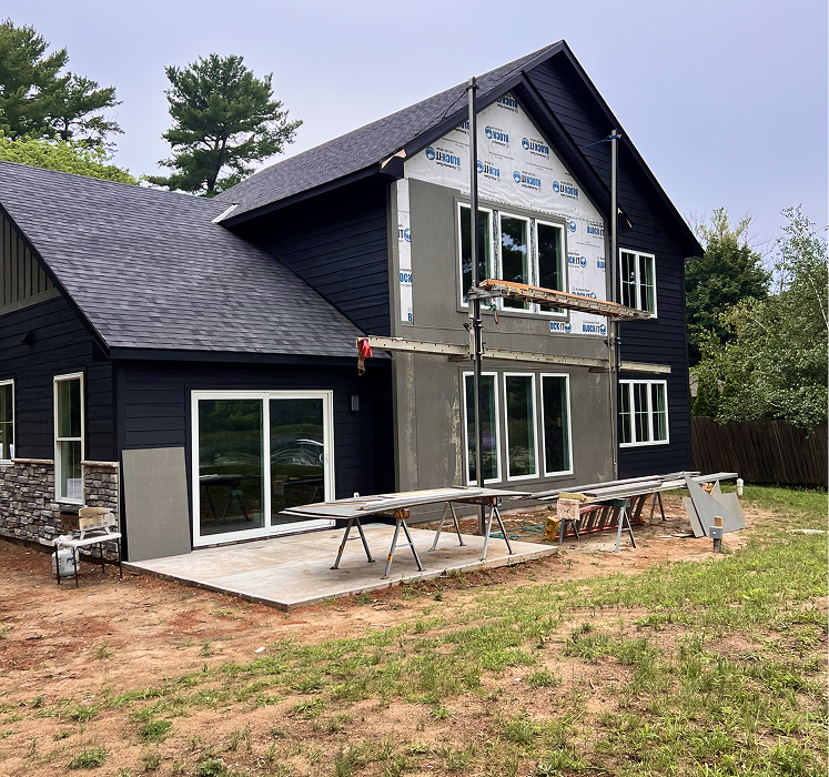 New Construction Garage Build