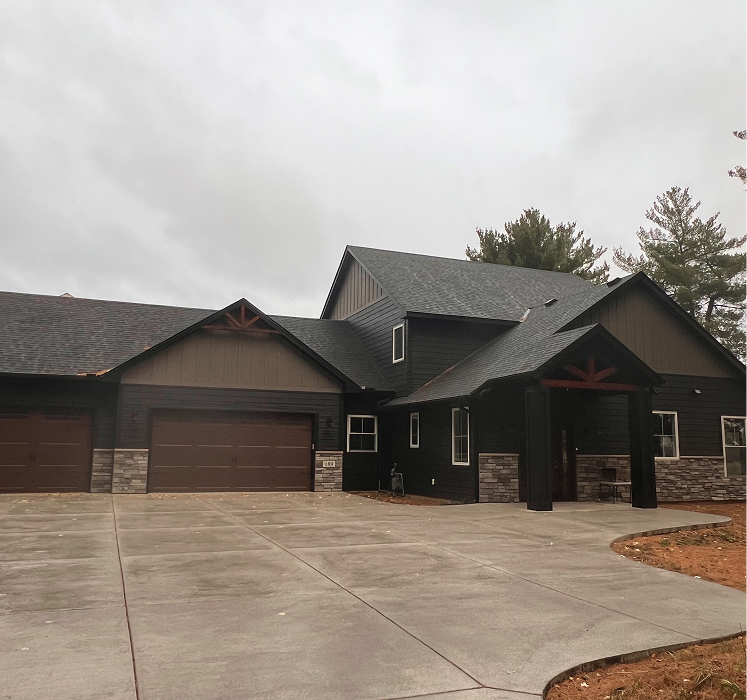 New Construction Garage Build