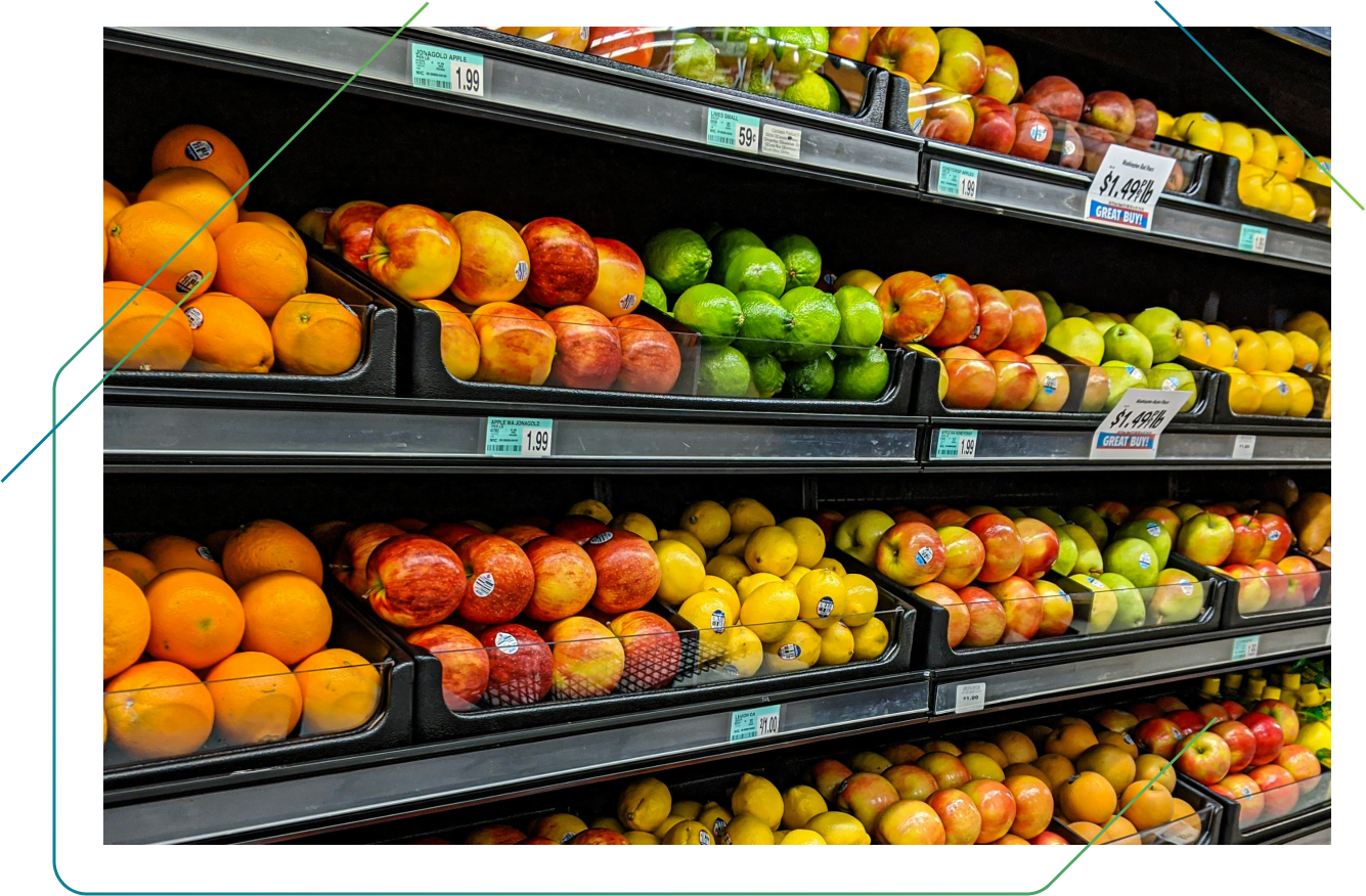 Grocery store produce - Photo by gemma on Unsplash