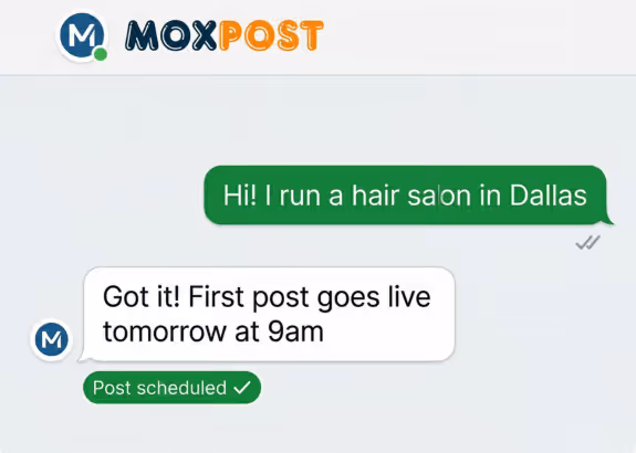 Interact with Moxpost using whatsapp
