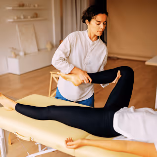 Massage therapist business owner