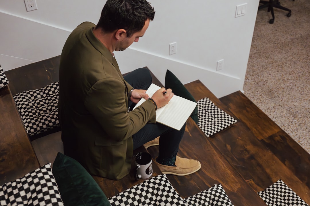 homeowner reviewing a checklist with a local contractor homeowner reviewing a checklist with a local contractor