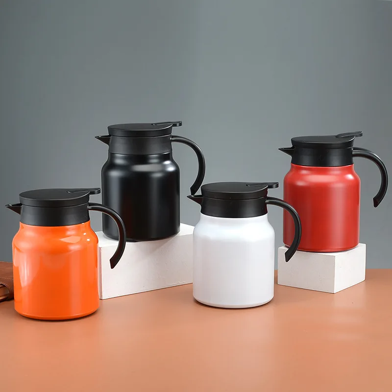 THEIERE THERMIQUE AVEC INFUSEUR 1L - Acier inoxydable – accessoire Feuillages du Monde
