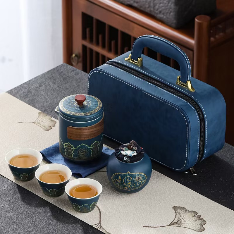 SERVICE A THE CHINOIS - Céramique – accessoire Feuillages du Monde