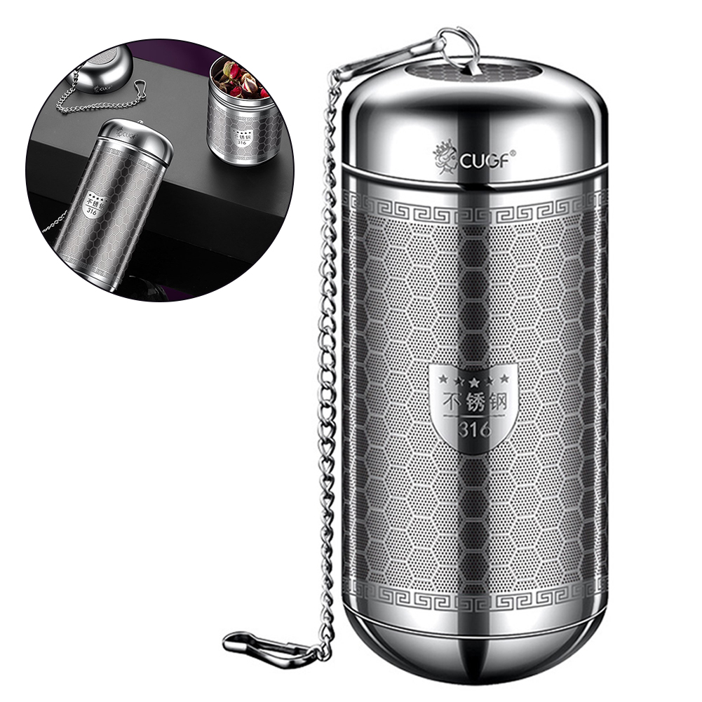 GRAND INFUSEUR - Acier inoxydable – accessoire Feuillages du Monde