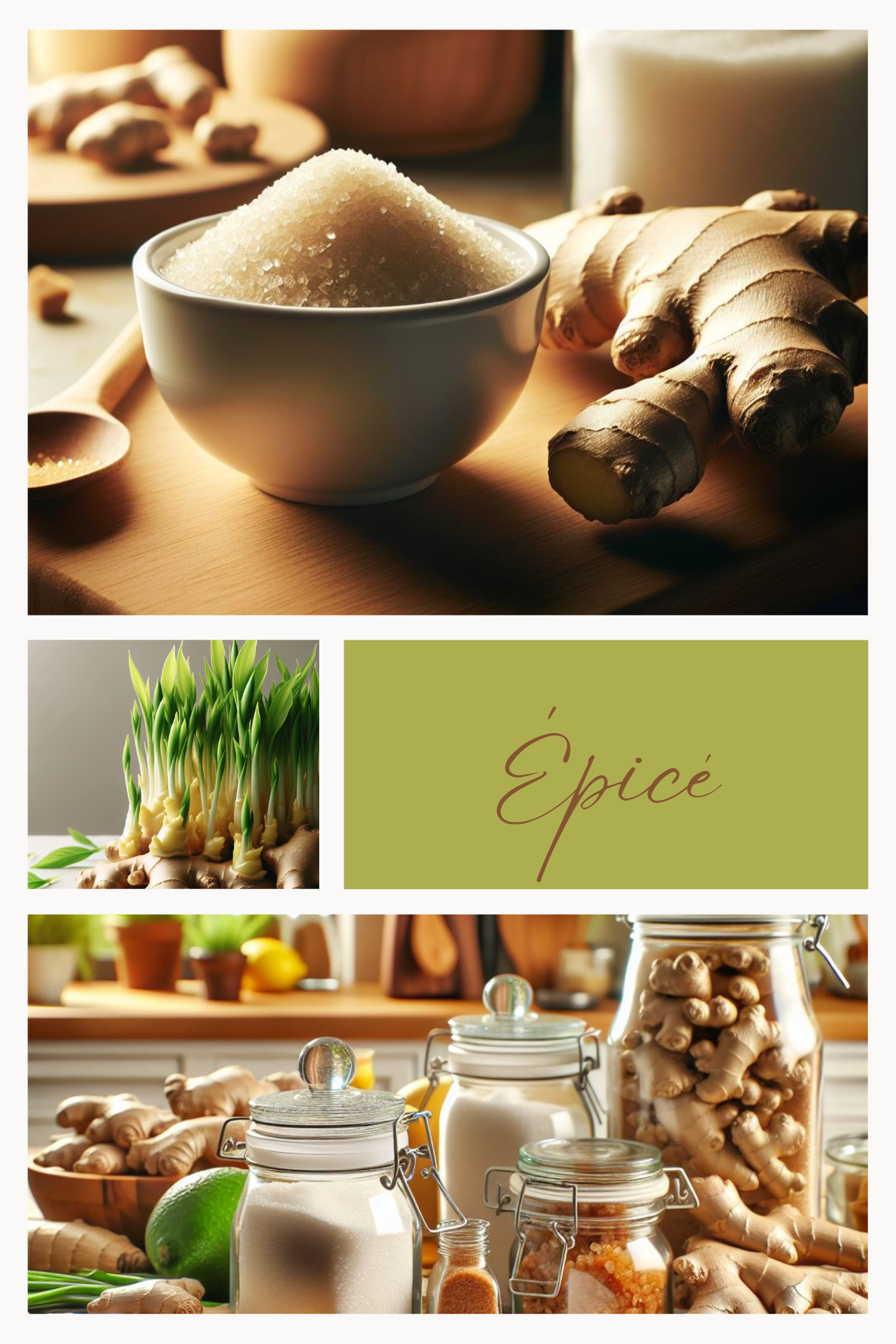SUCRE EPICE - Gingembre – sucre Feuillages du Monde