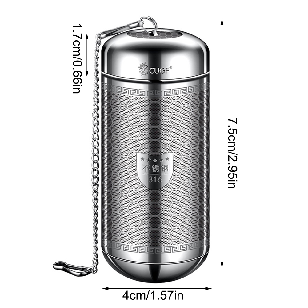 Grand infuseur inox – Feuillages du Monde