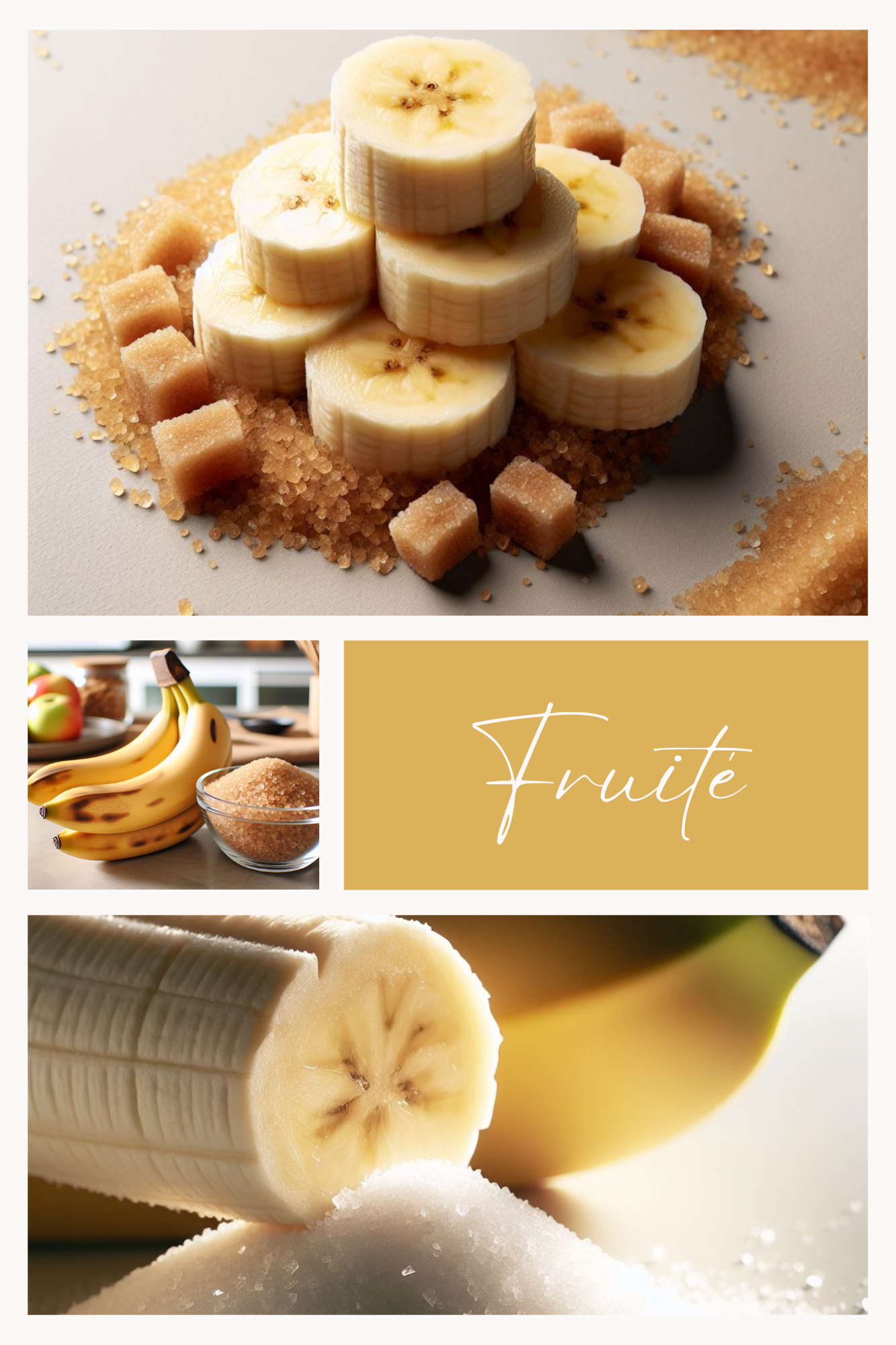 SUCRE FRUITE - Banane – sucre Feuillages du Monde