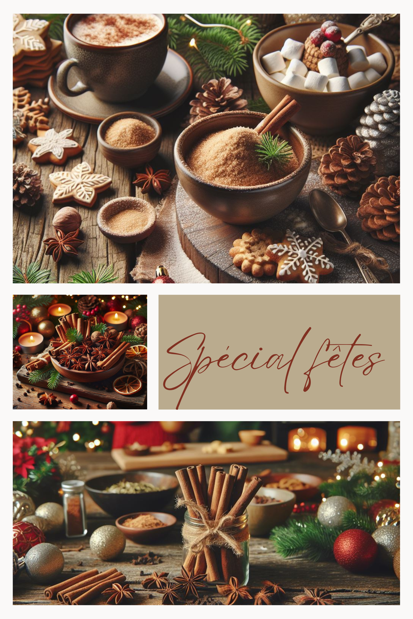 SUCRE EPICE - de Noël – sucre Feuillages du Monde