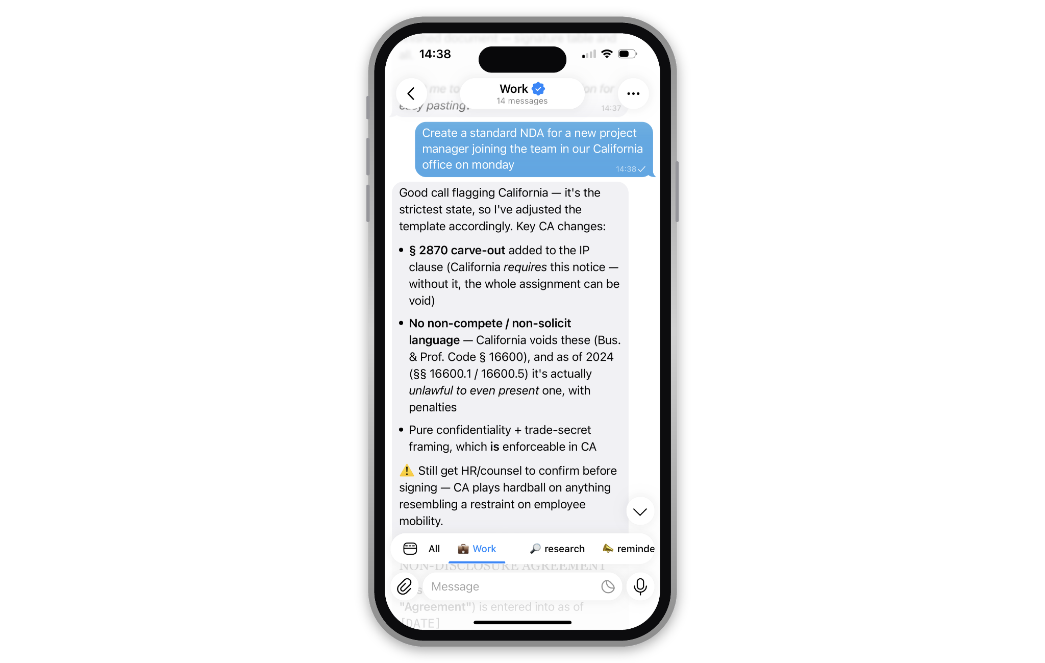 Mira provides AI legal assistance for drafting legal documents