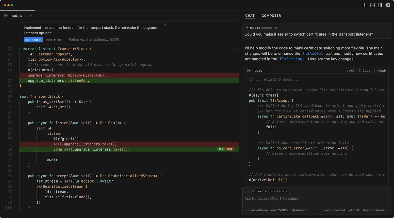 Cursor AI code editor