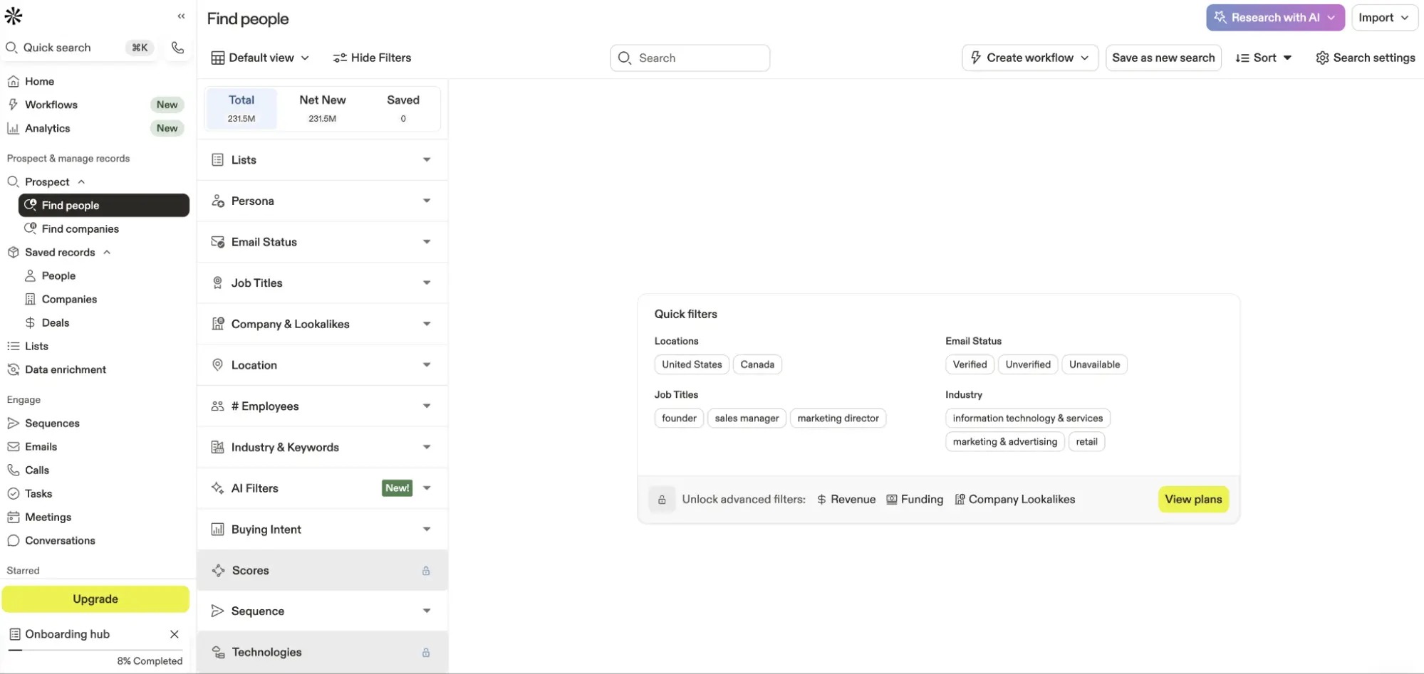 Appollo AI outreach opportunities