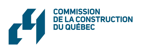 Logo de la Commission de la construction du Québec.