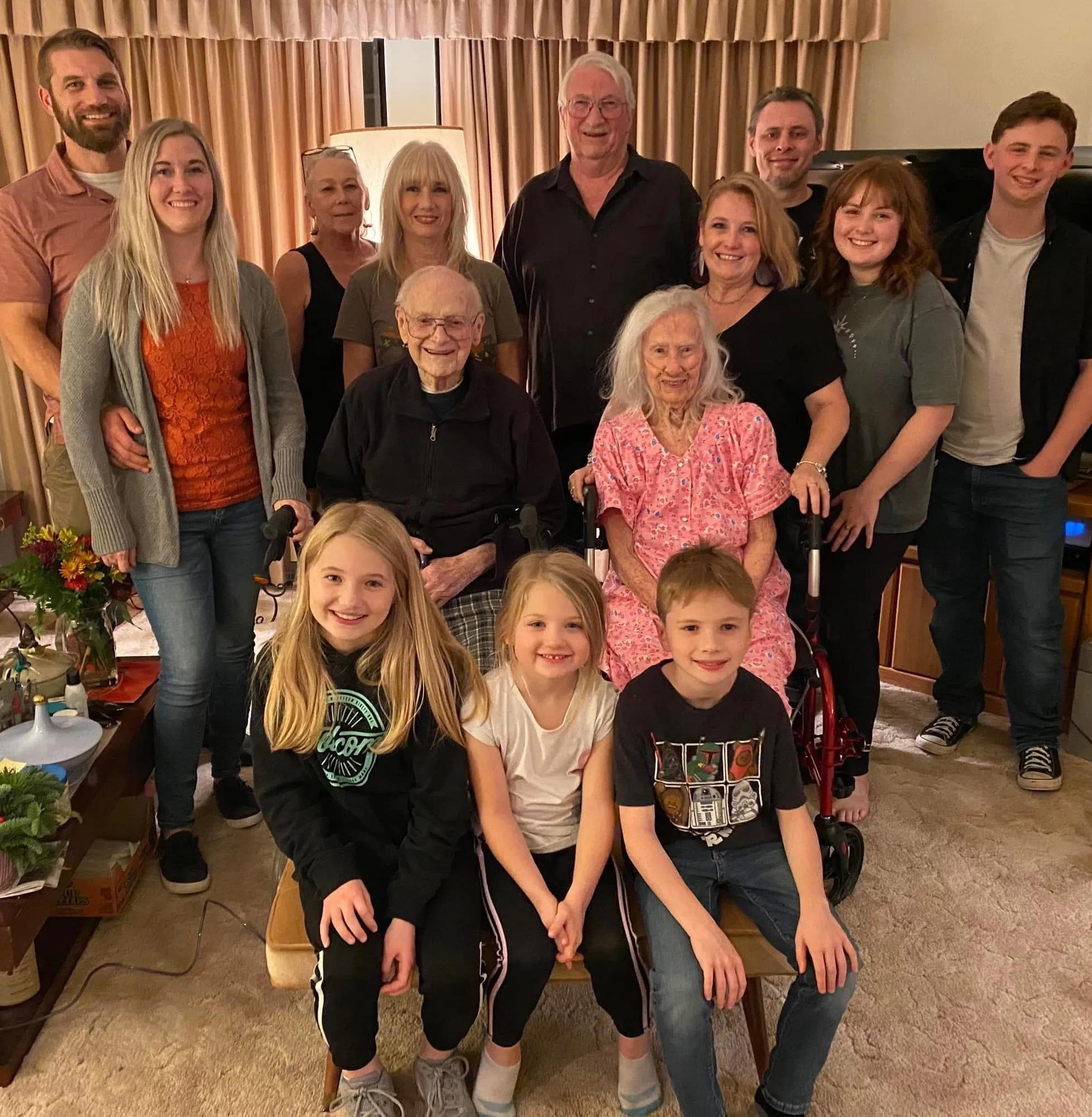 The Curtis family, founders of Heritage Cottages in Jacksonville, Oregon