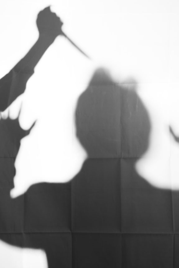 Image 1 from Nicole Collado's black and white photography series, done in a photography class