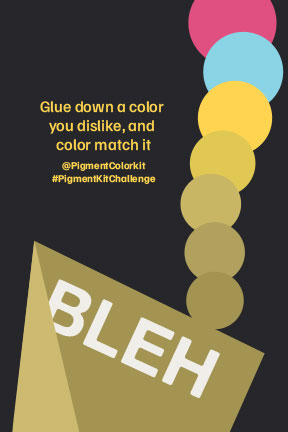 Pigment Card design 05.