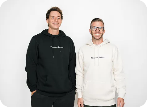 Hayden Judd and Dan Bosson