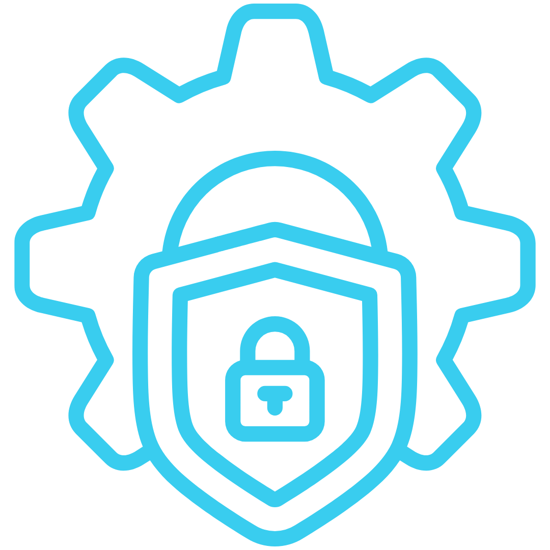 Blue user avatar icon with a check mark inside a rounded square border.