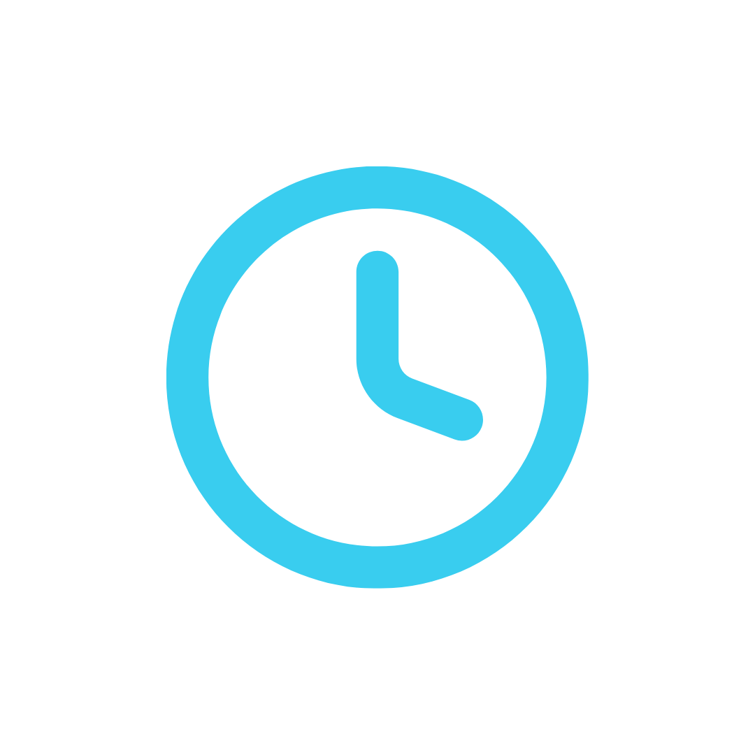 Blue outline icon of an open book with visible pages.