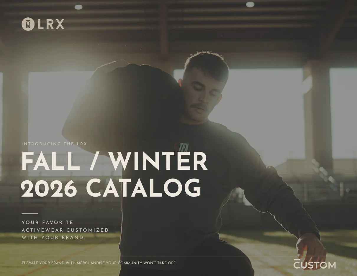 LRX Fall/Winter 2026 catalog cover