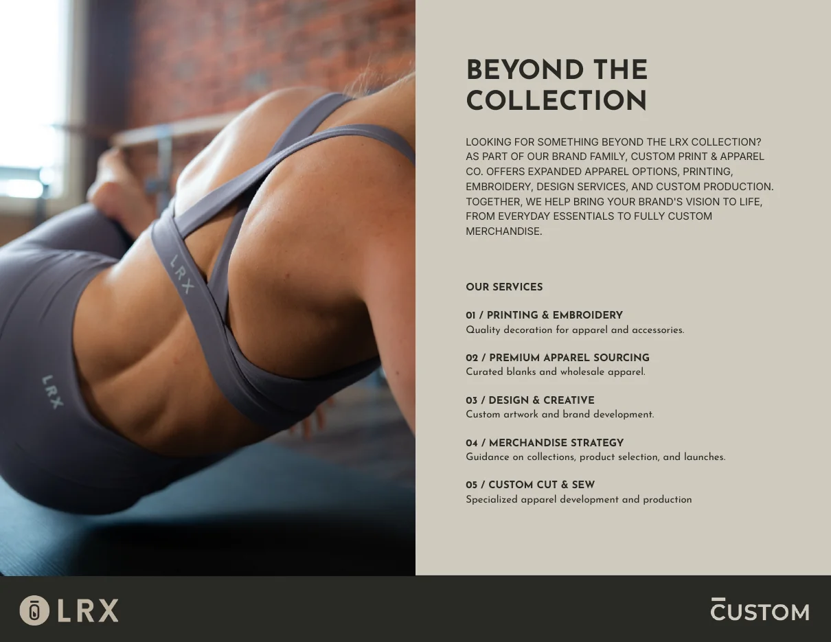 Beyond the Collection services spread