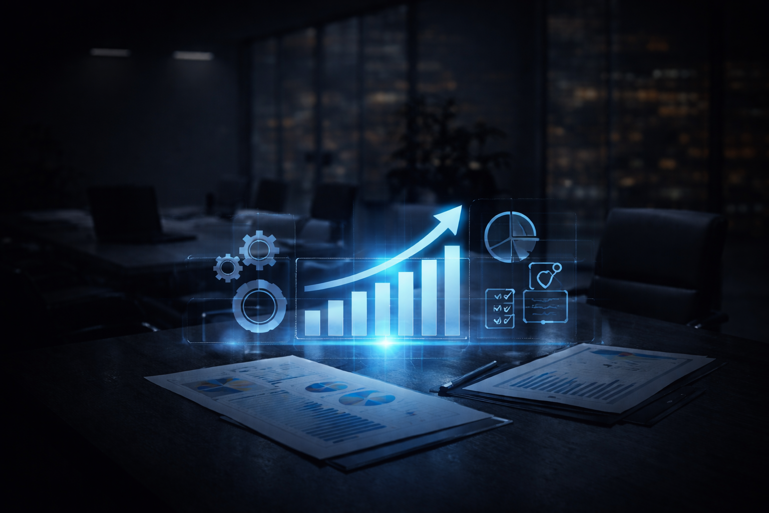 image of an office collaboration scene (for a mobility and transportation)