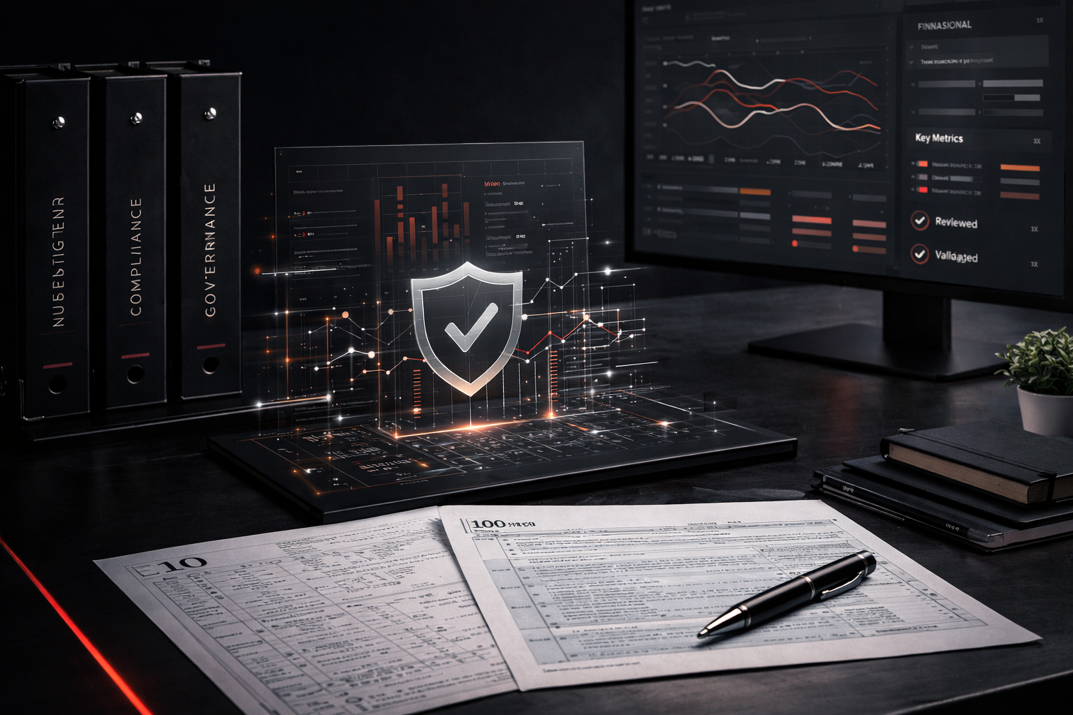image of people working in an office (for a real estate tech)