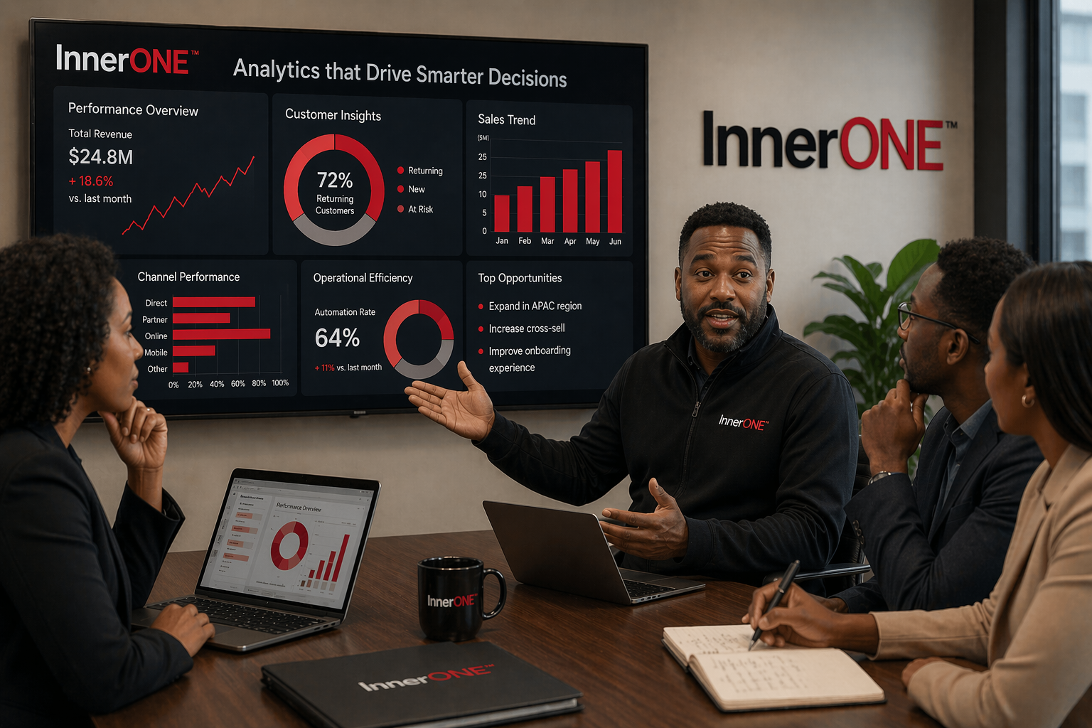 image of an office collaboration scene (for a mobility and transportation)