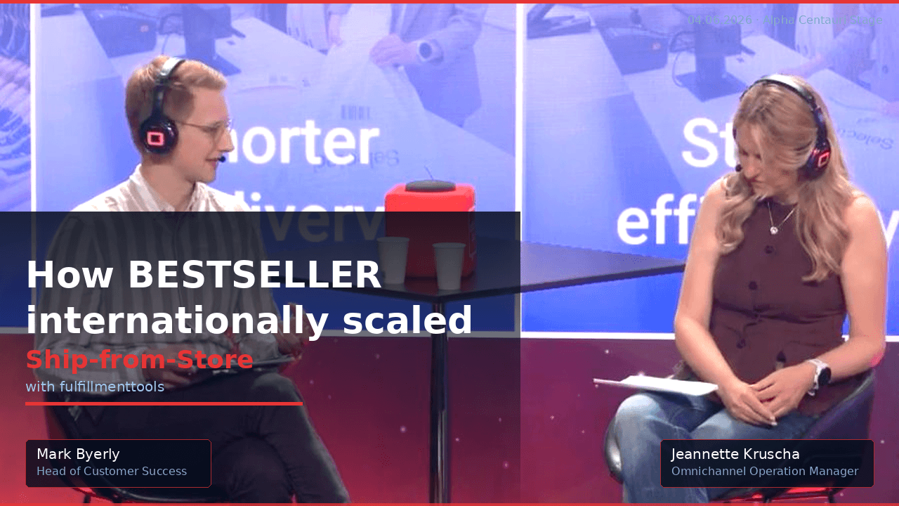 How BESTSELLER internationally scaled Ship-from-Store with fulfillmenttools