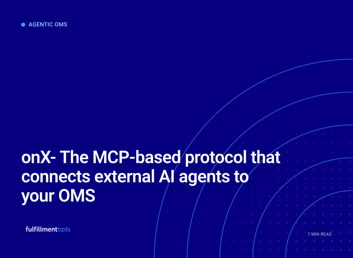 Part 3: onX- The MCP-based protocol that connects external AI agents to your OMS