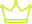 A stylized yellow crown icon with rounded points and two small circular cutouts near the base on a transparent background.