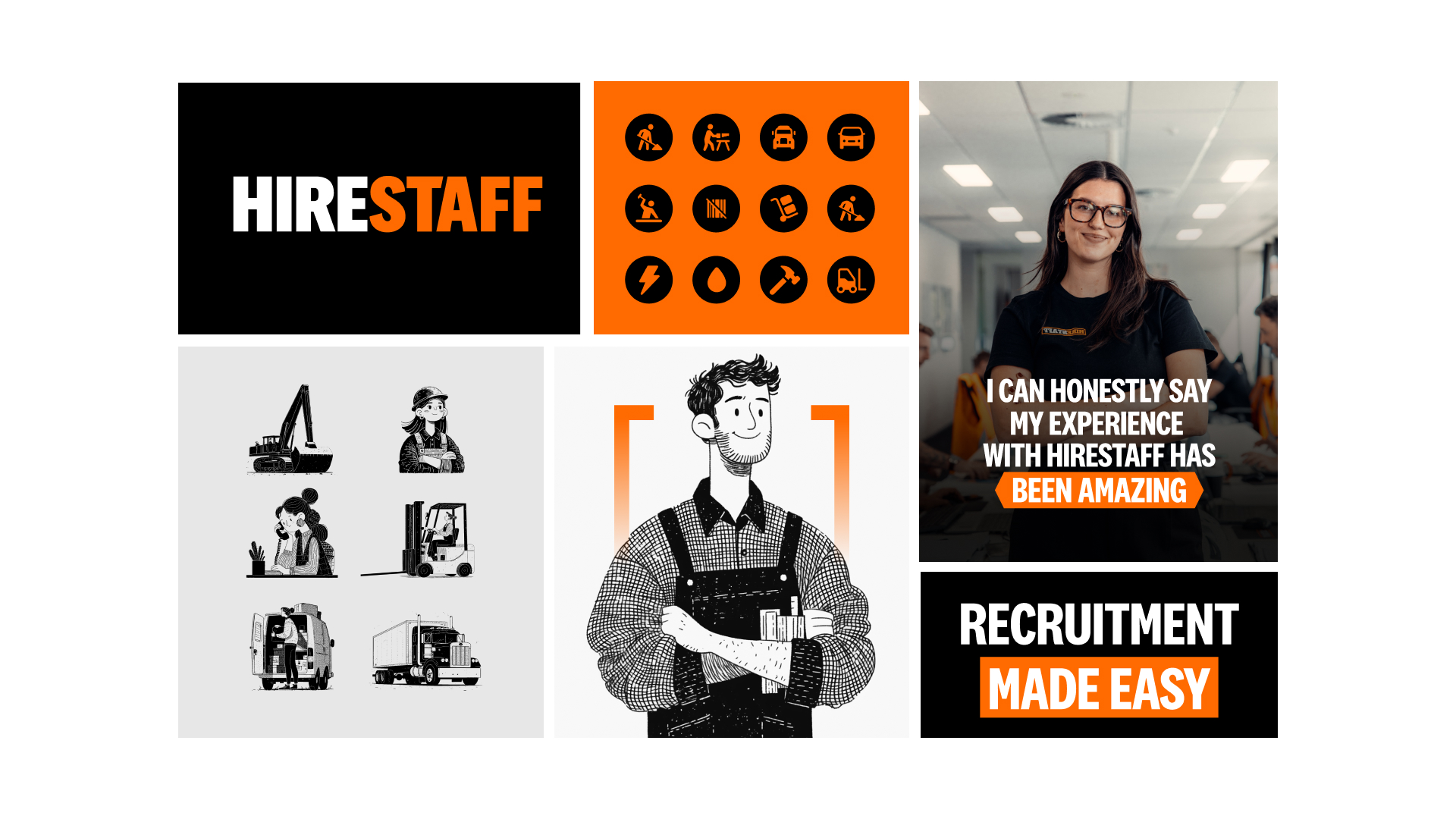 HireStaff website design