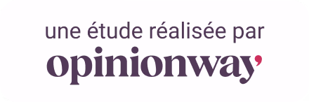 Une étude réalisée par Opinionway