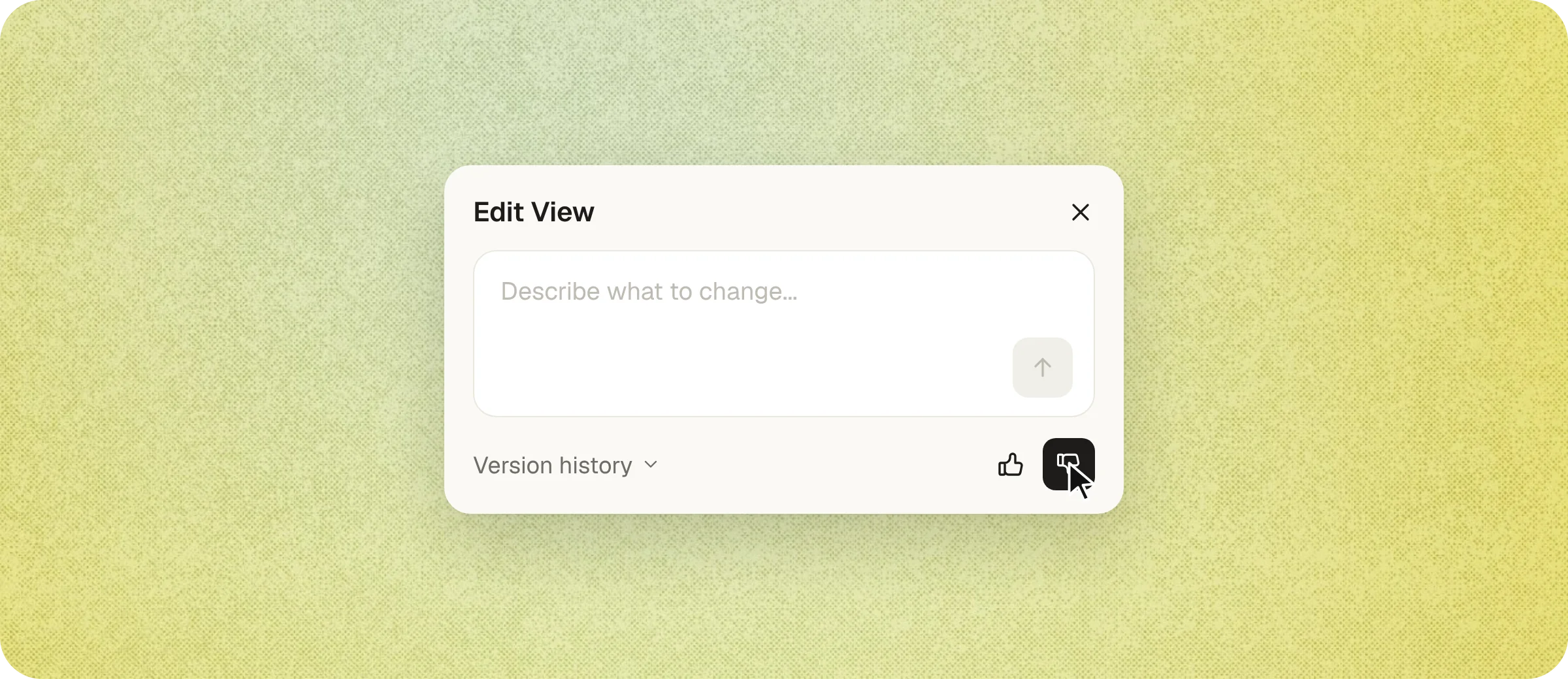 Rate a Vibe view and report issues