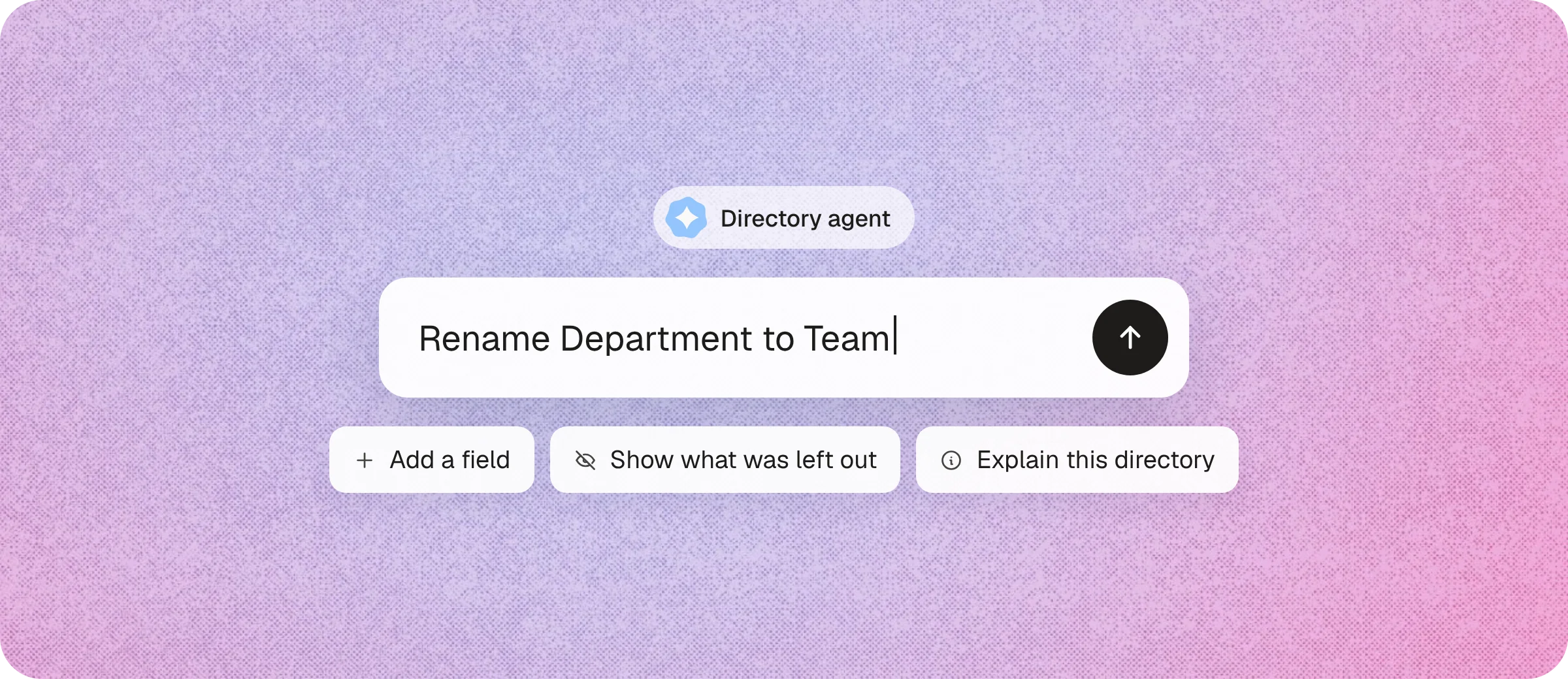 Build your directory with an agent