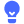 Blue light bulb icon with rays indicating illumination.