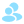 Blue icon depicting two people, one behind the other, symbolizing a group or team.
