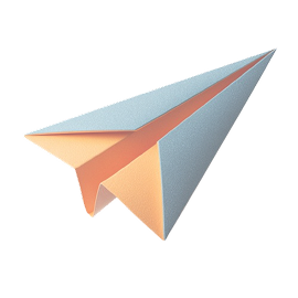 Paper plane icon