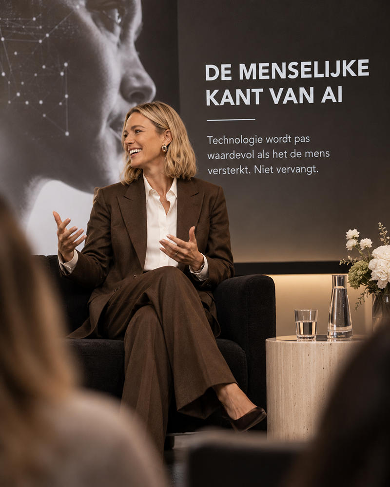 Keynote over de menselijke kant van AI