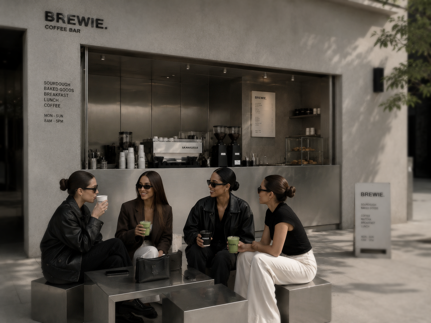 BREWIE coffee bar exterior