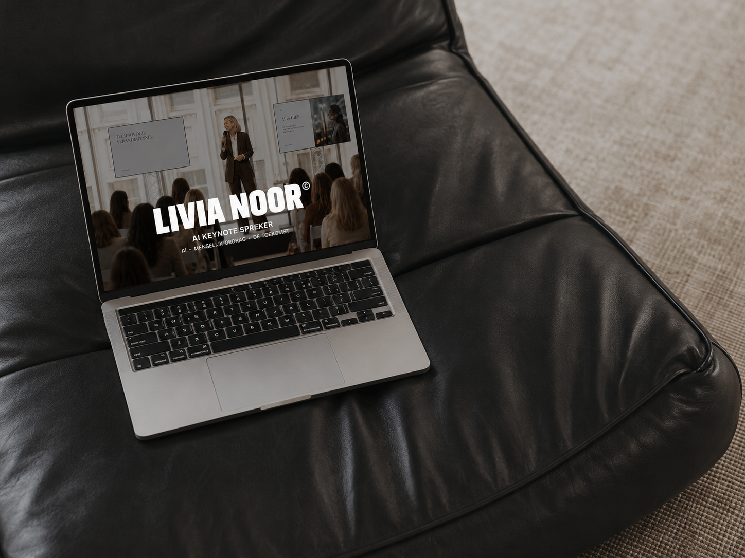 Livia Noor AI keynote speaker website
