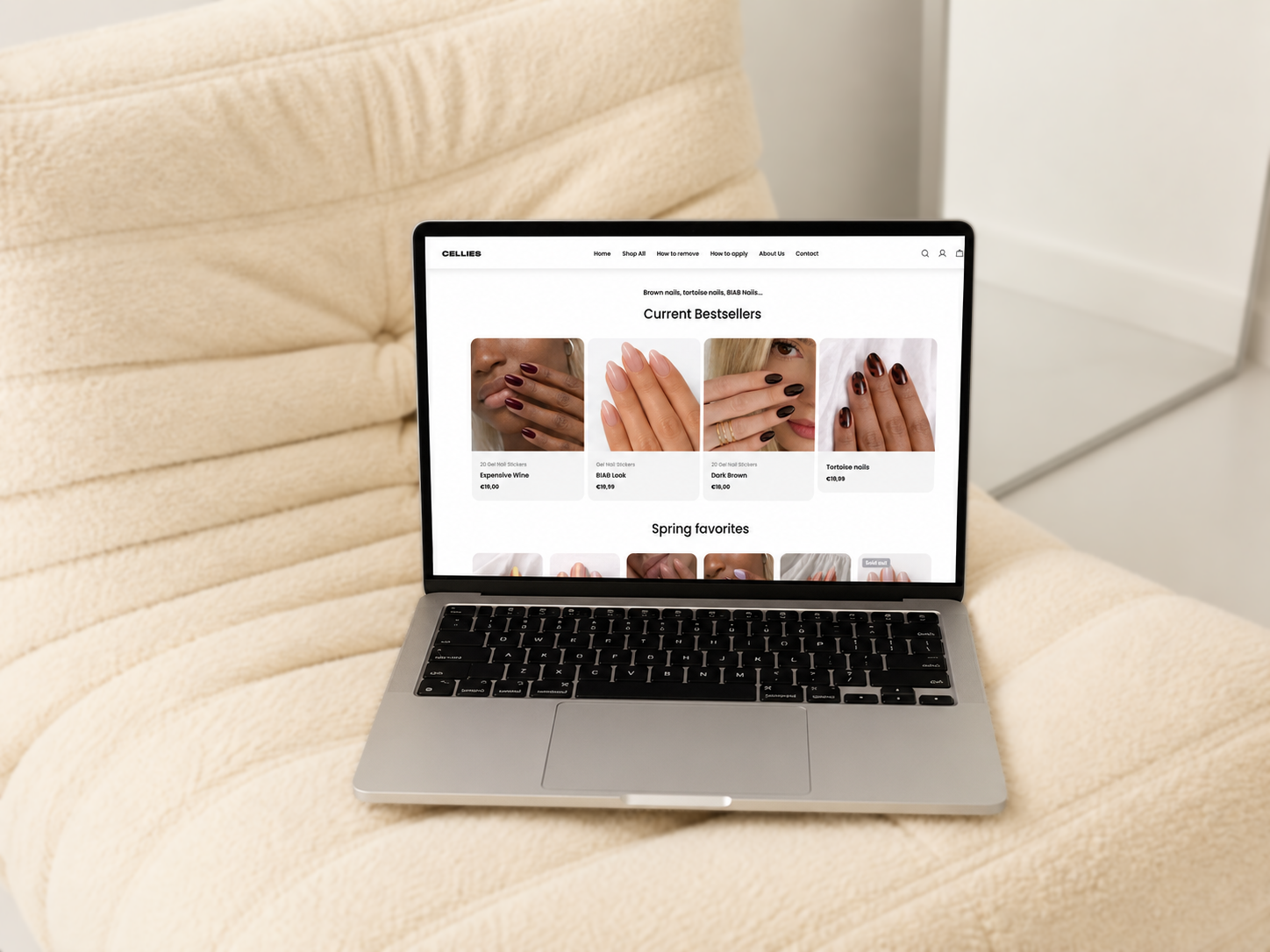 Cellies gel nail sticker website