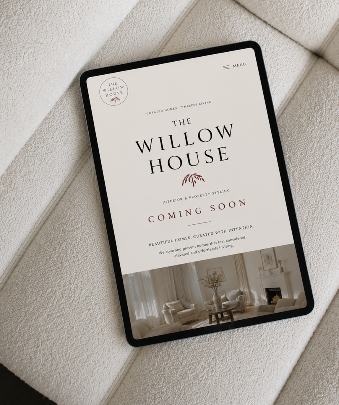 The Willow House booking experience