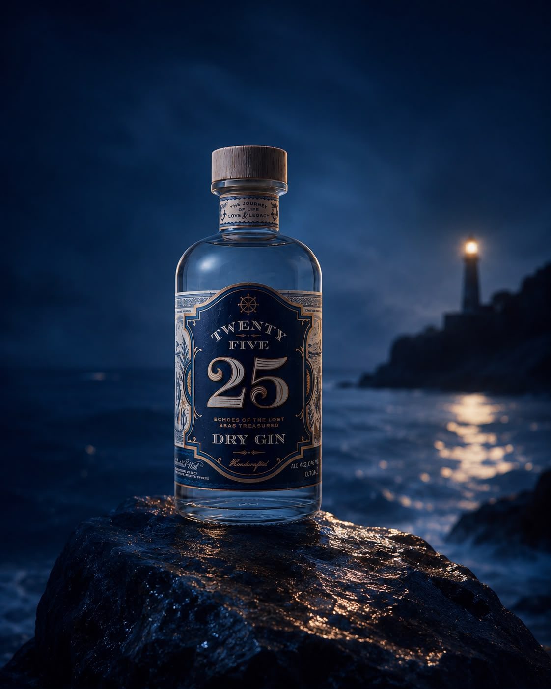 25 Dry Gin at the harbor