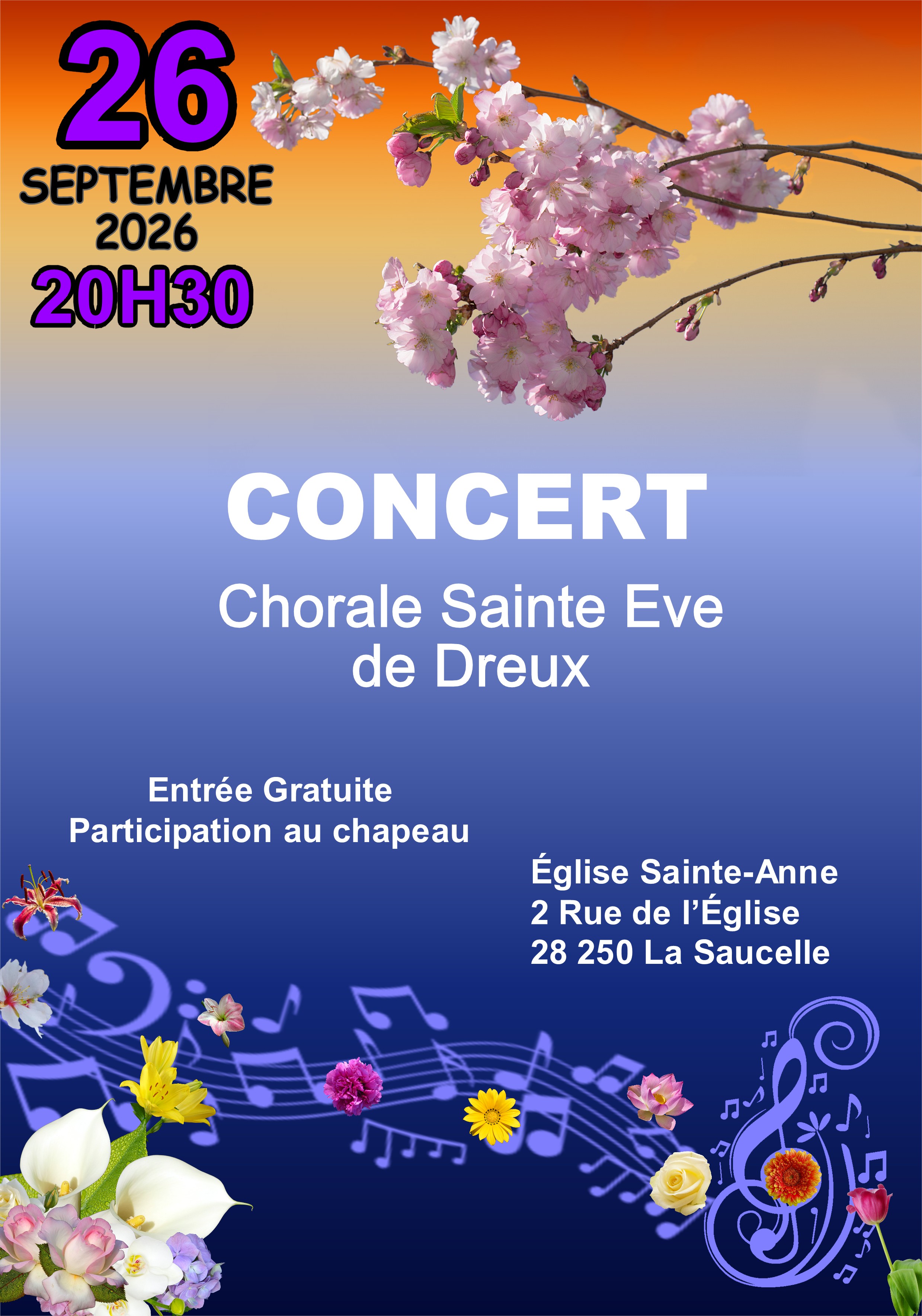 Concert à la Saucelle